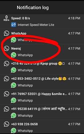 How to read or retrieve deleted WhatsApp messages using app notisave 