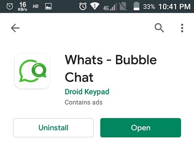 How To Enable Chat Head On WhatsApp 