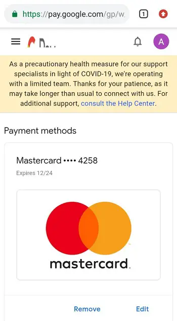 How to add fake MasterCard