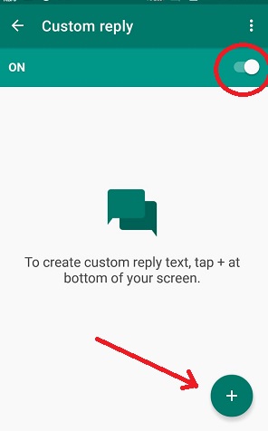 set auto reply in Whatsapp