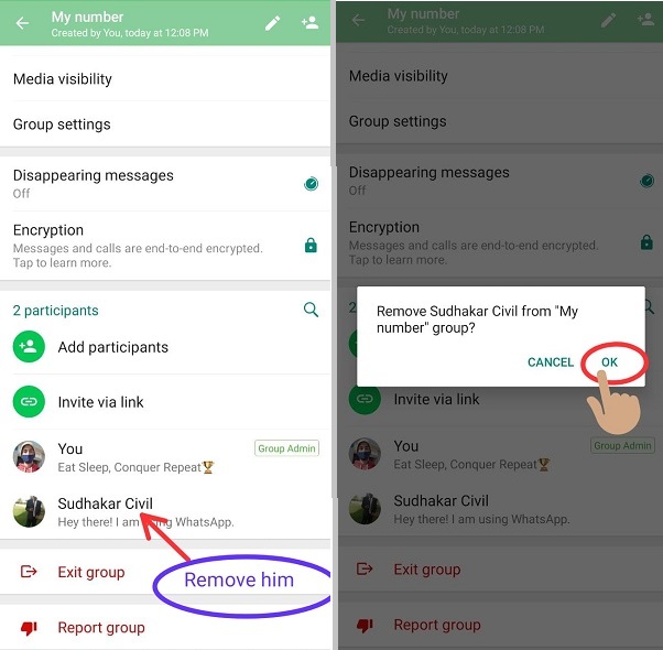 How to message yourself on whatsapp